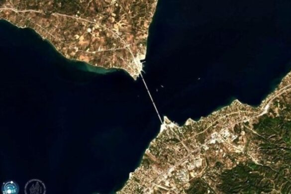 Έτσι φαίνεται η γέφυρα Ρίου – Αντιρρίου από το διάστημα