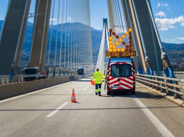 Σε ισχύ κυκλοφοριακές ρυθμίσεις στη Γέφυρα Ρίου-Αντιρρίου έως τις 17 Οκτωβρίου