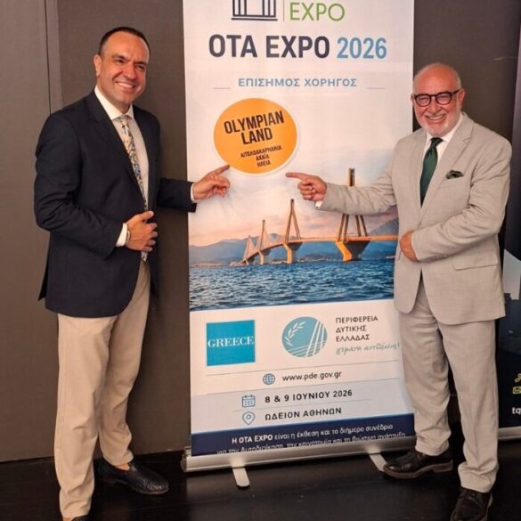 Στην OTA EXPO 2026 ο Αντιπεριφερειάρχης Τουριστικής Ανάπτυξης Πάνος Σακελλαρόπουλος