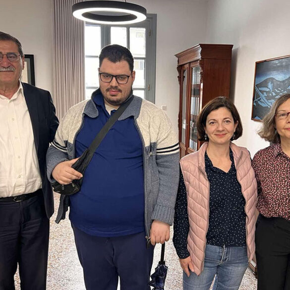 Συνάντηση Πελετίδη με τη Γραμματεία Αχαΐας της Συντονιστικής Επιτροπής Αγώνα Αναπήρων (ΣΕΑΑΝ)