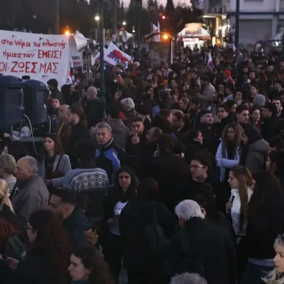 Δύο συγκεντρώσεις για τα Τέμπη την Παρασκευή στην Αθήνα 