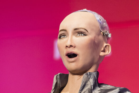 H «Sophia, the robot» στην Ναύπακτο