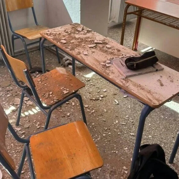 Πάτρα: Πώς γλίτωσε μαθήτρια από την πτώση οροφής μέσα στην αίθουσα του 6ου Λυκείου