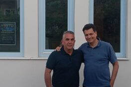 Πάτρα: Συνάντηση Πέτρου Ψωμά με τον Δήμαρχο Ιθάκης