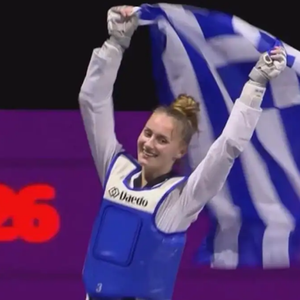 “Χρυσή” η Στέλλα Μαρεντάκη στο τάε κβον ντο στο Μόναχο