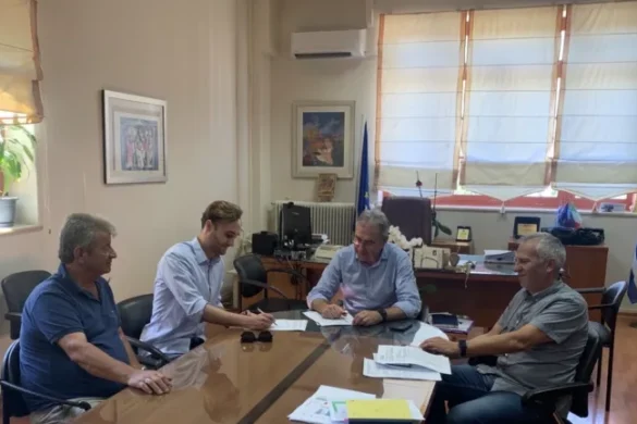 Δήμος Ερυμάνθου: Υπεγράφη η σύμβαση για τη βελτίωση του δρόμου από θέση «Κυπαρίσσι» προς Ερυμάνθεια