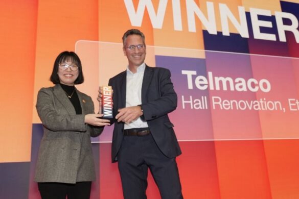 Η Telmaco βραβεύτηκε στα Inavate Awards 2025 στην έκθεση ISE στην Βαρκελώνη