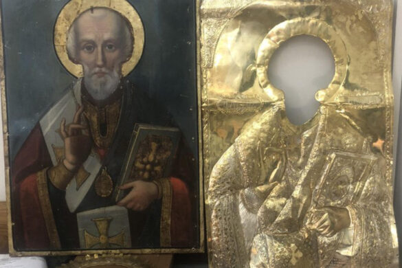 Συνελήφθη άνδρας για κλοπή της εικόνας του Αγίου Νικολάου από Ιερό Ναό στην Πάτρα