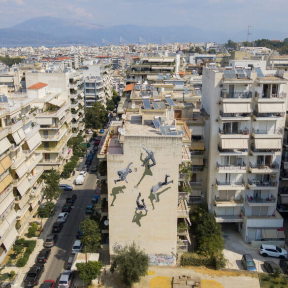 Έτοιμη η 6η τοιχογραφία του ArtWalk 6! – «Δραπέτευσε από το παρελθόν»