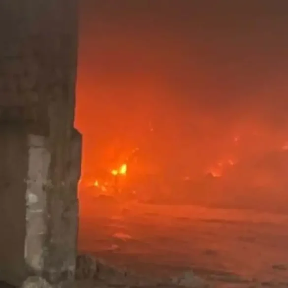 Τρίκαλα: Μεγάλη φωτιά σε εργοστάσιο βαμβακιού – Καίγονται έξι αποθήκες