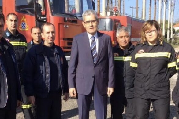Ο Άγγελος Τσιγκρής ζητά τη δημιουργία δεύτερου Πυροσβεστικού Σταθμού στην Πάτρα 