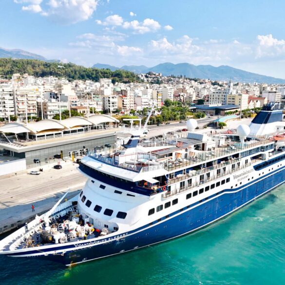 Ο ΟΛΠΑ καλωσορίζει το κρουαζιερόπλοιο VidantaWorld’s Elegant στο λιμάνι της Πάτρας