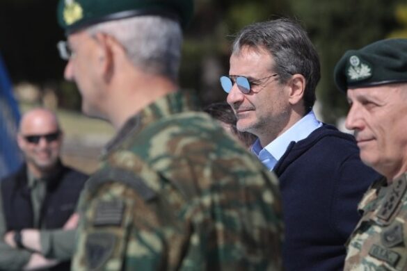 Κυρ. Μητσοτάκης: Ισχυρές Ε.Δ. θωρακίζουν την εθνική ανεξαρτησία μας