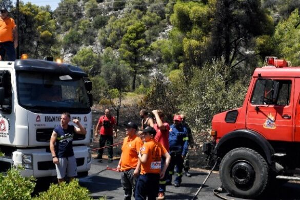 Πολύ υψηλός κίνδυνος πυρκαγιάς σήμερα για Αττική και Στερεά Ελλάδα