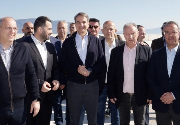 Με επίσκεψη σε δημόσια έργα που είναι σε εξέλιξη, ξεκίνησε η περιοδεία του πρωθυπουργού στη Φθιώτιδα