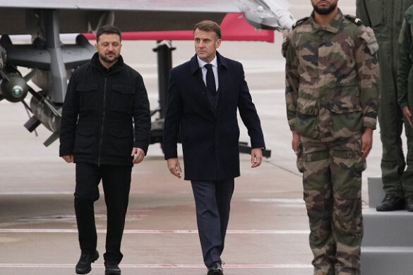 Ο Βολ. Ζελένσκι συναντάται με τον Εμ. Μακρόν για την υπογραφή ιστορικής εξοπλιστικής συμφωνίας