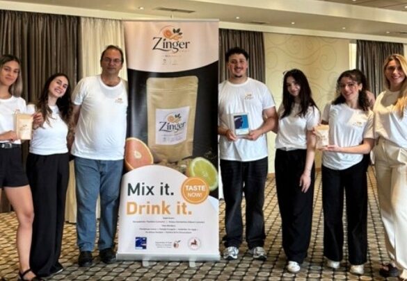 Βραβείο για το καινοτόμο προϊόν «Zinger Shot» στο Πανεπιστήμιο Θεσσαλίας