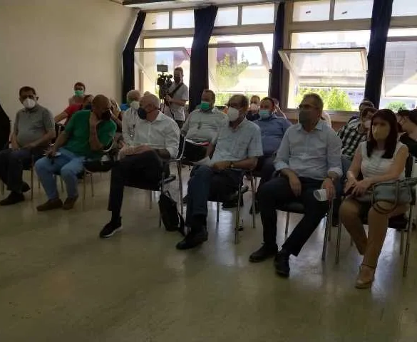 Σύσκεψη για το κτιριακό πρόβλημα του νοσοκομείου του Άγιου Ανδρέα