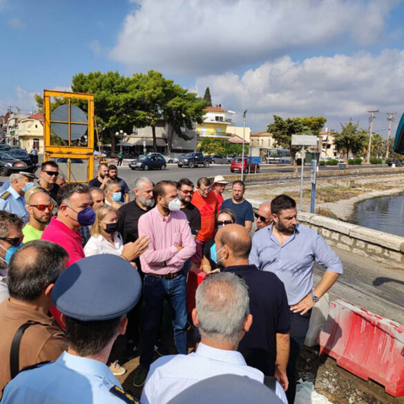 Επιτόπια αυτοψία κλιμακίου του ΥπΠο στα Γεφύρια του Αιτωλικού – Επίσπευση των διαδικασιών μελετών και αποκατάστασης ζήτησε ο Νεκτάριος Φαρμάκης