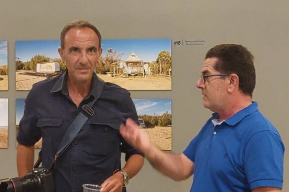 Ο Νίκος Αλιάγας βρέθηκε στο Αγρίνιο