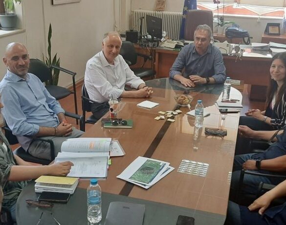 Επίσκεψη του Ι.Ανδρουλάκη στο Δήμο Ερυμάνθου