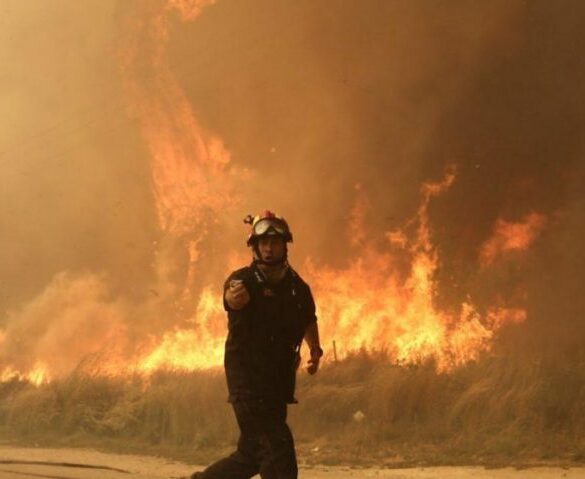 Παραμένει υψηλός κίνδυνος πυρκαγιάς την Τετάρτη 20 Ιουλίου σε Αχαΐα, Ηλεία και υψηλός στην Αιτωλοακαρνανία