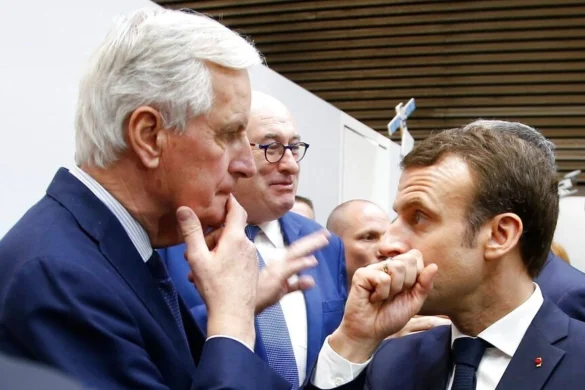 Γαλλία: «Ρεκόρ»…αντιδημοφιλίας για Εμμανουέλ Μακρόν και Μισέλ Μπαρνιέ