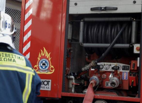 Τώρα: Πυρκαγιά σε κοντέινερ στον Αλισσό