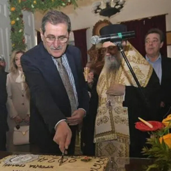 Ευχές στον Κώστα Πελετίδη για τη νέα χρονιά