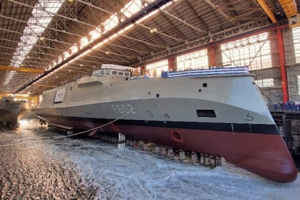 Σήμερα η καθέλκυση της φρεγάτας «Νέαρχος» παρουσία του Ν. Δένδια