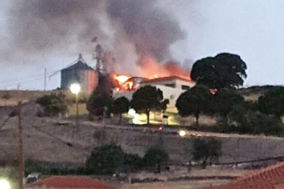 Κάηκαν ολοσχερώς οι εγκαταστάσεις του Κτηνοτροφικού Συνεταιρισμού Μεσοτόπου